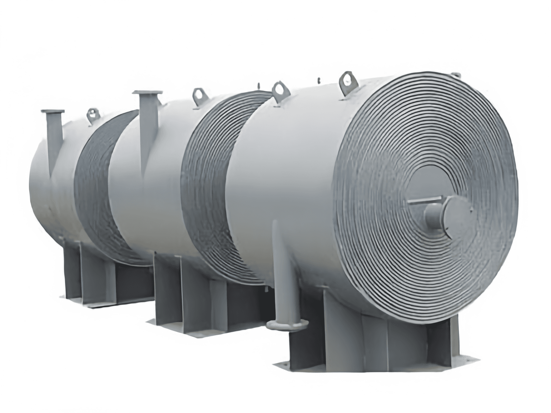 Stainless Steel 304 316 Spiral Plate Heat Exchanger in Chemical Plant for Nuclear Power Plant with Easy Install
