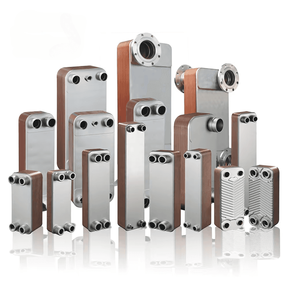  Stainless Steel Brazed Plate Heat Exchanger Brazed Aluminum Plate Type Industrial Heat Exchanger