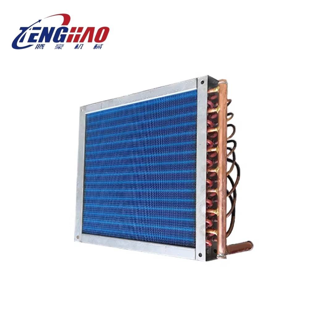 Copper Finned Tube Dehumidification Coil  Evaporator for Refrigeration