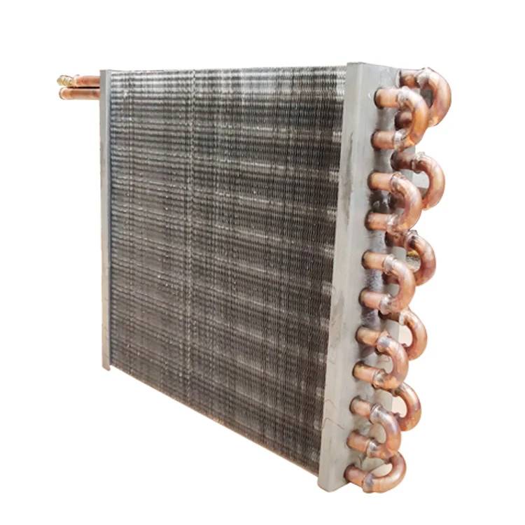Factory Price Evaporator Condenser Copper Tube  Aluminum Cooling Fins