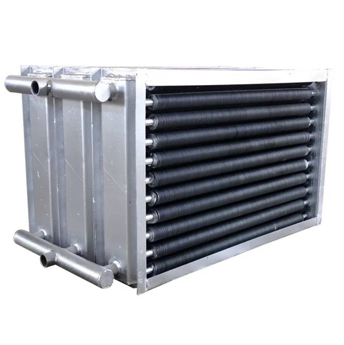  Industrial Stainless Steel Finned Tube Coil Steam Convector Heat Exchanger with Pump for Dryer
